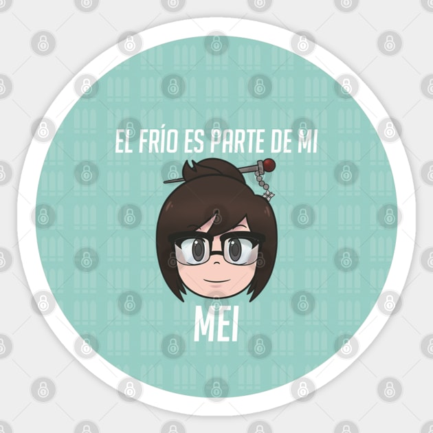 Mei chibi OW (Spanish) Sticker by DawnDarling